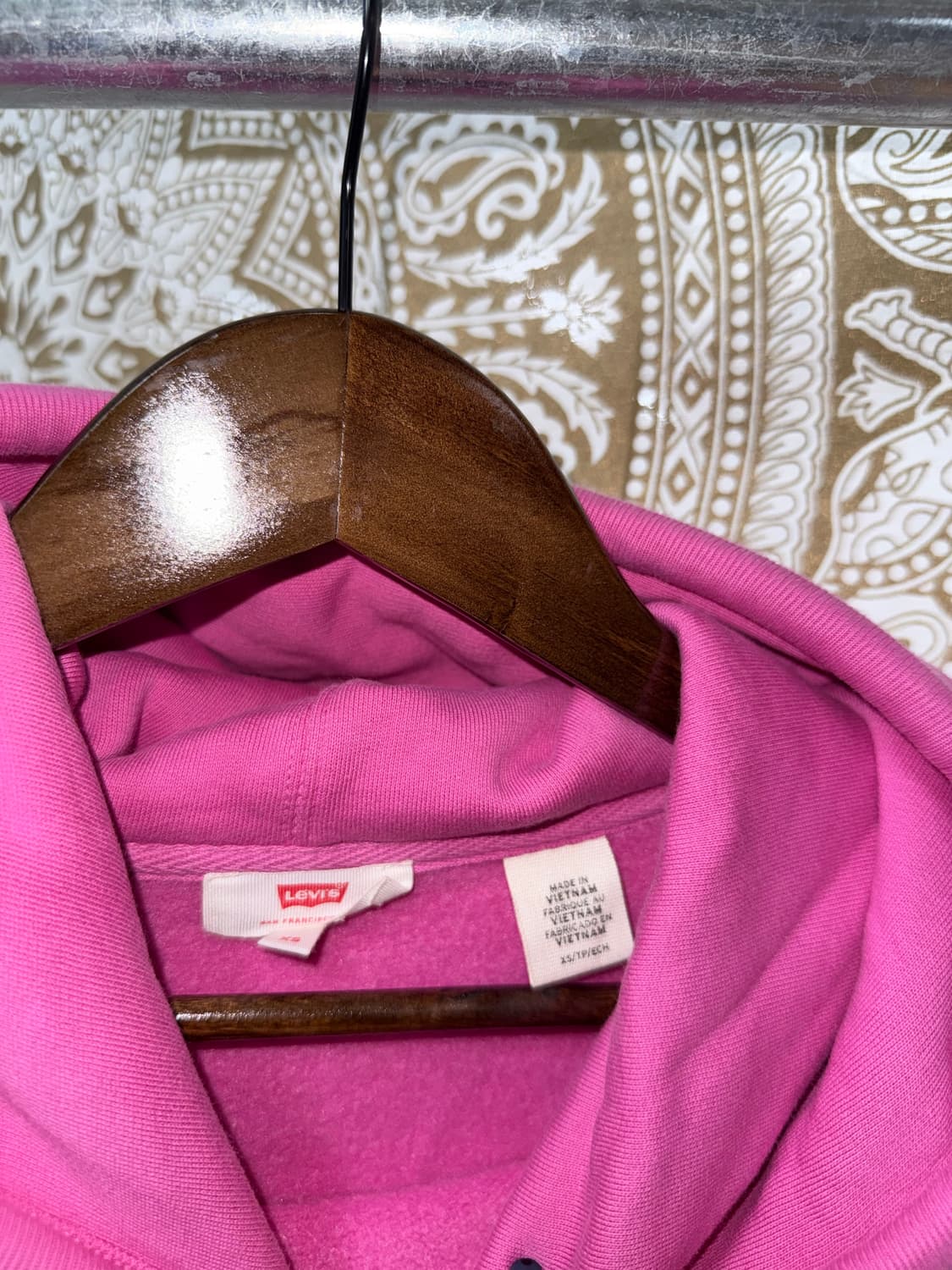 리바이스 여성 기모 후드티  상품이미지5