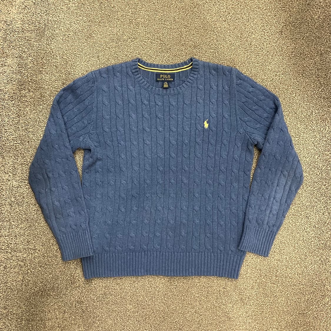 111 폴로 꽈배기 니트 상품이미지2