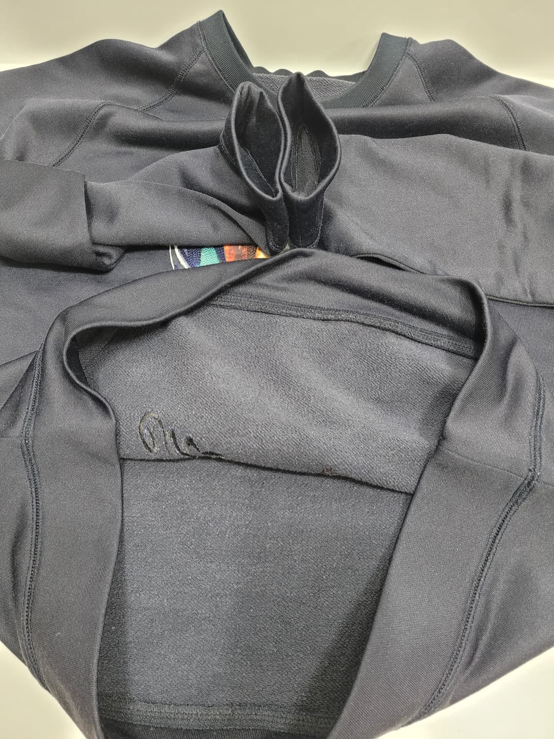 지오송지오 오버핏 프린팅 스웨셔츠 맨투맨 / 남 100 네이비
 상품이미지5