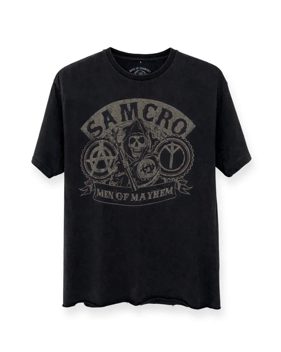썬즈 오브 아나키 SAMCRO Men of Mayhem 빈티지 티셔츠 상품이미지1