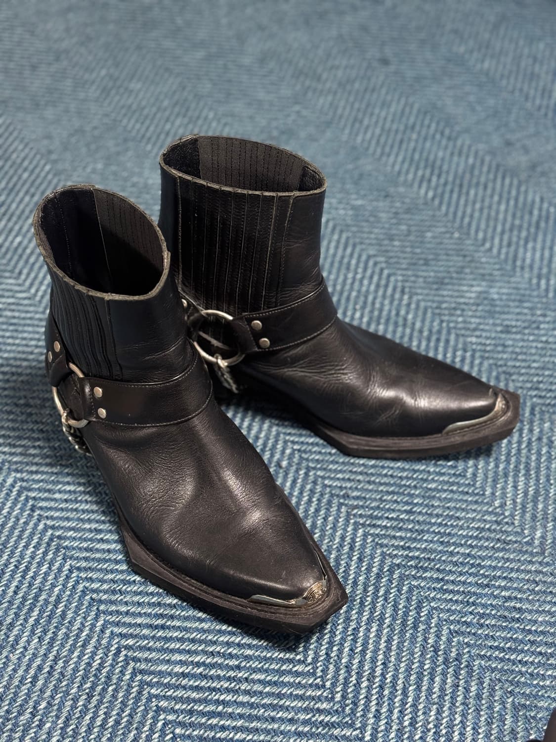 비브람솔 생로랑 맛 바이커 부츠 280 상품이미지2