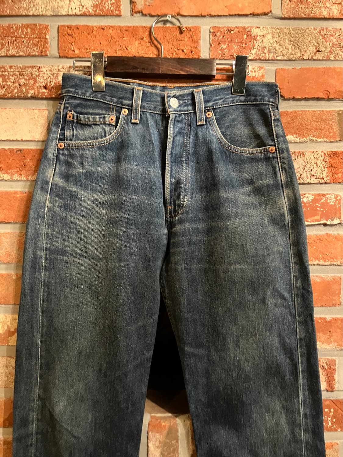 90s USA 빈티지 리바이스 501 데님 팬츠 상품이미지3