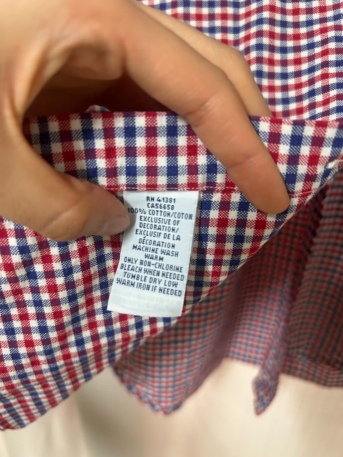 폴로 랄프로렌 옥스포드 체크셔츠 상품이미지4