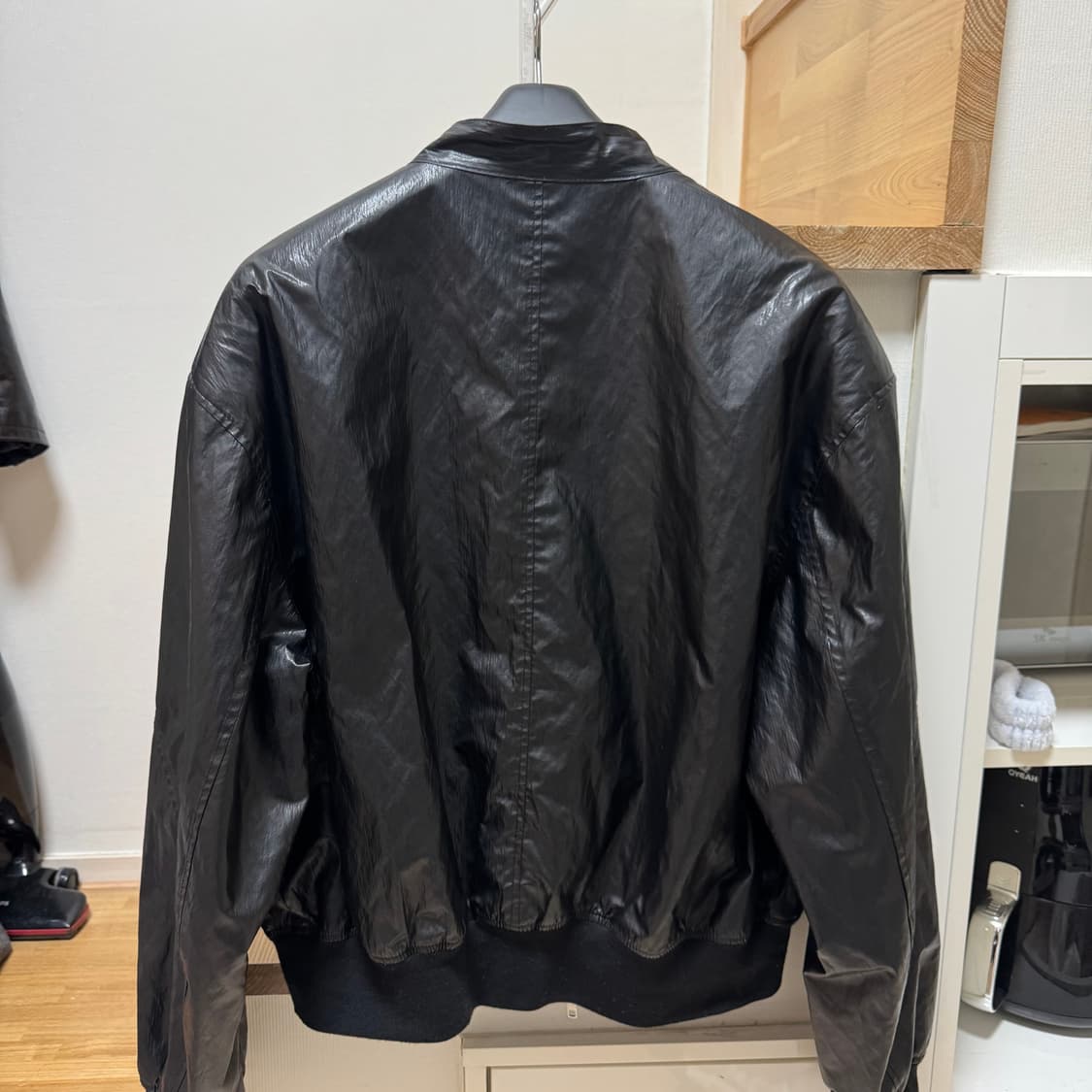 도프제이슨 패널드 스포티 레더자켓 M 상품이미지3