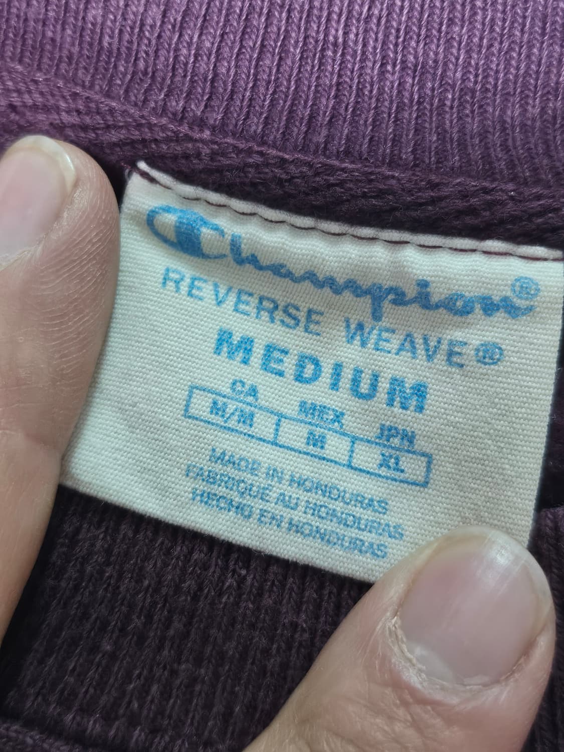 챔피언 리버스위브 스몰로고 맨투맨 스웻셔츠 M 상품이미지3