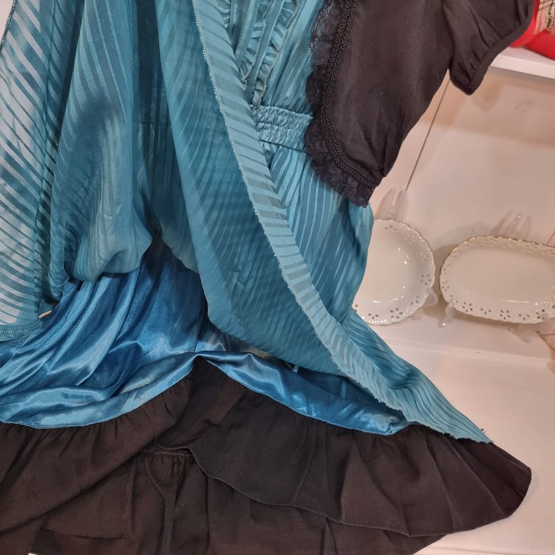 (axes femme엑시즈팜)  스트라이프 원피스 상품이미지5