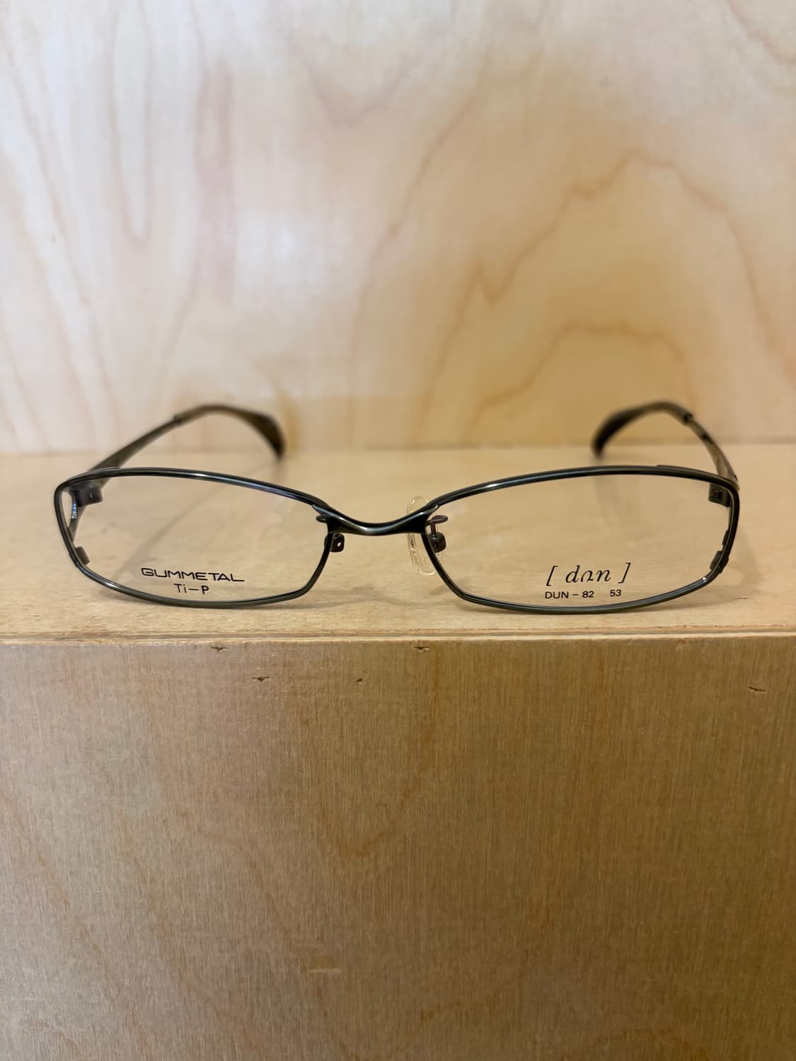 던 (DUN) 블랙 건메탈 안경 상품이미지1