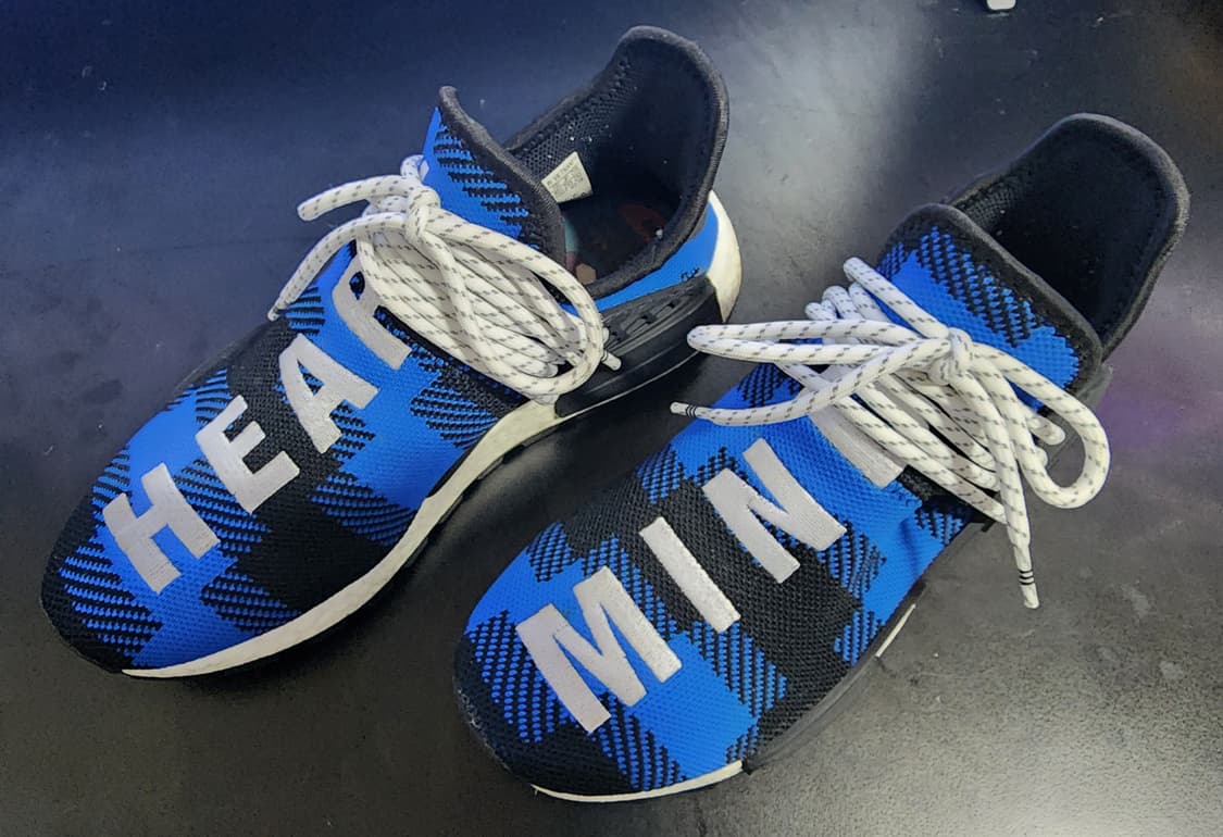 [255] 퍼렐 X BBC X 아디다스 NMD 휴먼레이스 상품이미지3