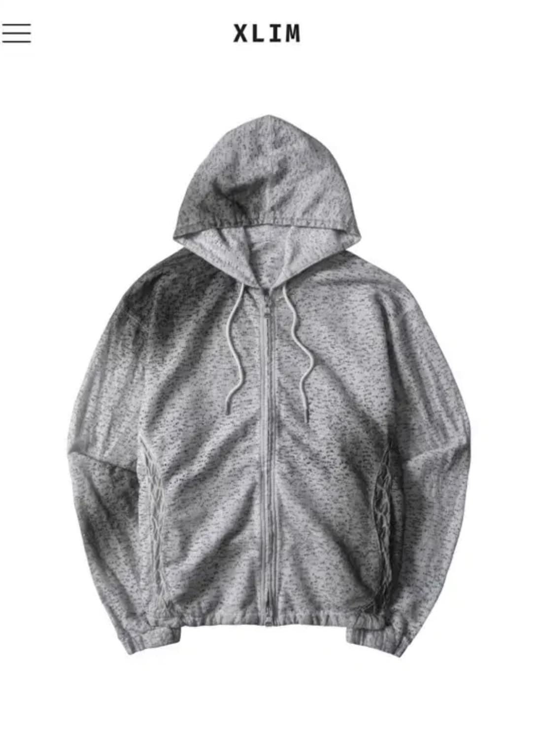 [L] xlim ep7 후드 라이트그레이 상품이미지1
