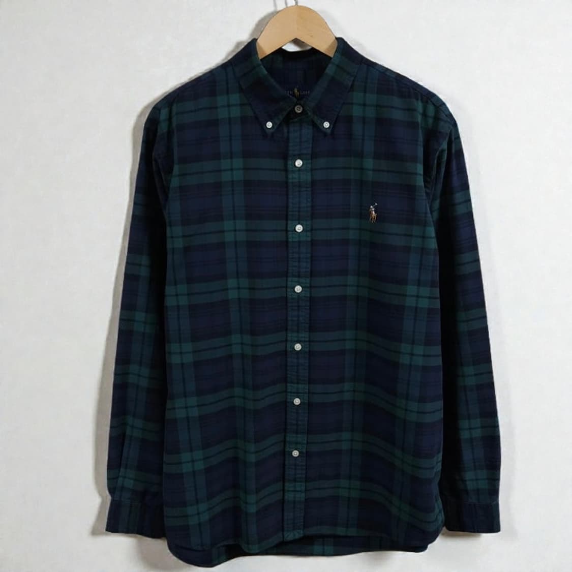 XL)POLO 폴로 랄프로렌 체크셔츠 블랙워치 클래식핏 상품이미지3