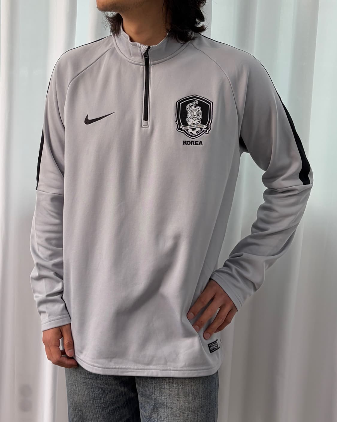 [2XL]나이키 18-20 대한민국 국대 코치 드릴탑 상품이미지1