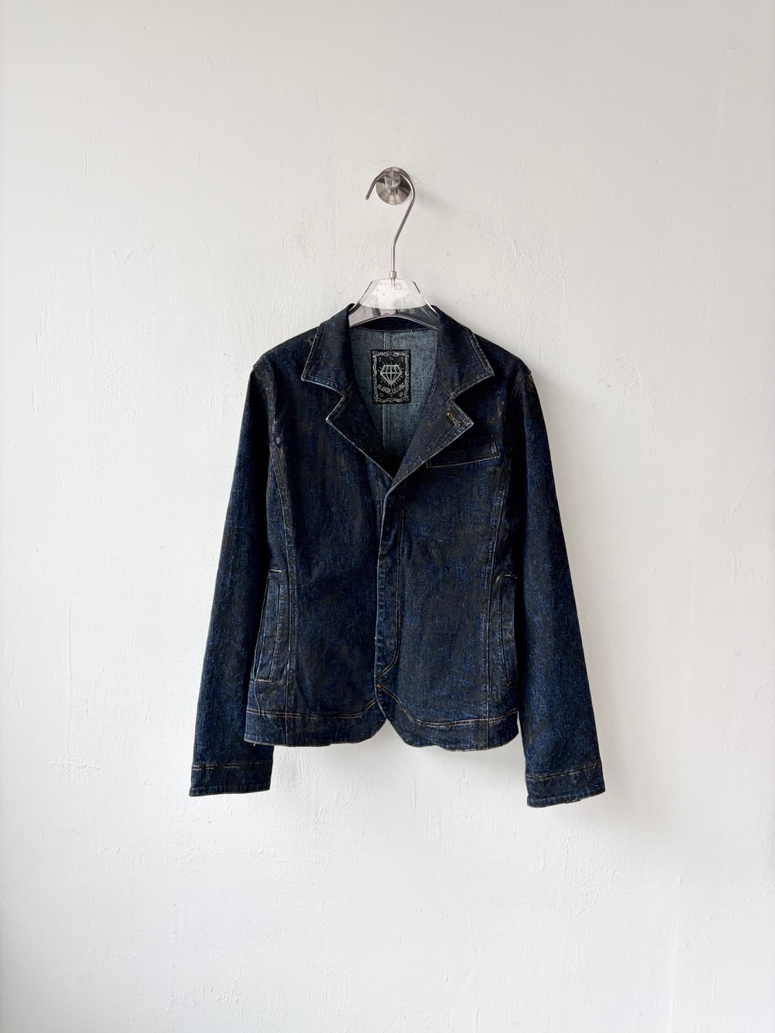 알곤 퀸즈 왁스 코팅 데님 자켓 상품이미지1