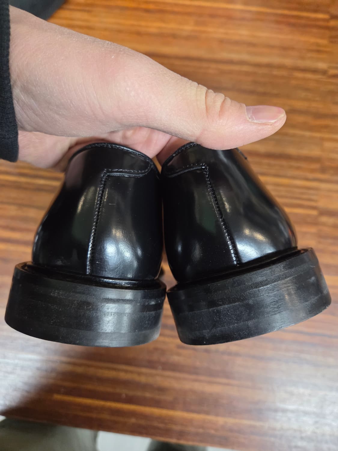 슈펜 깡스타일리스트 레더 더비 슈즈 구두 258 상품이미지5