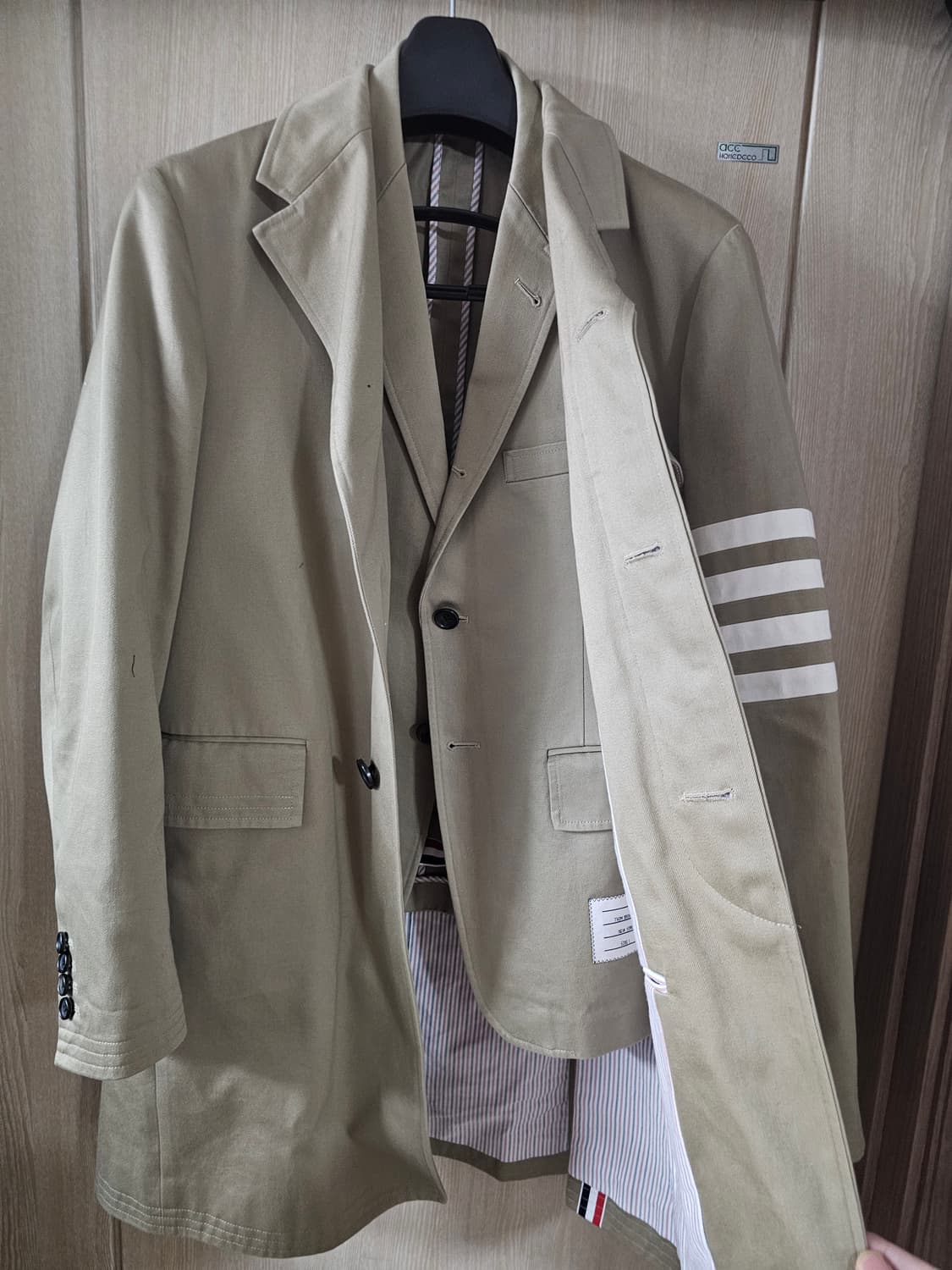 톰브라운 언컨스트럭티드 쓰리피스 세트(1/정품) 상품이미지3