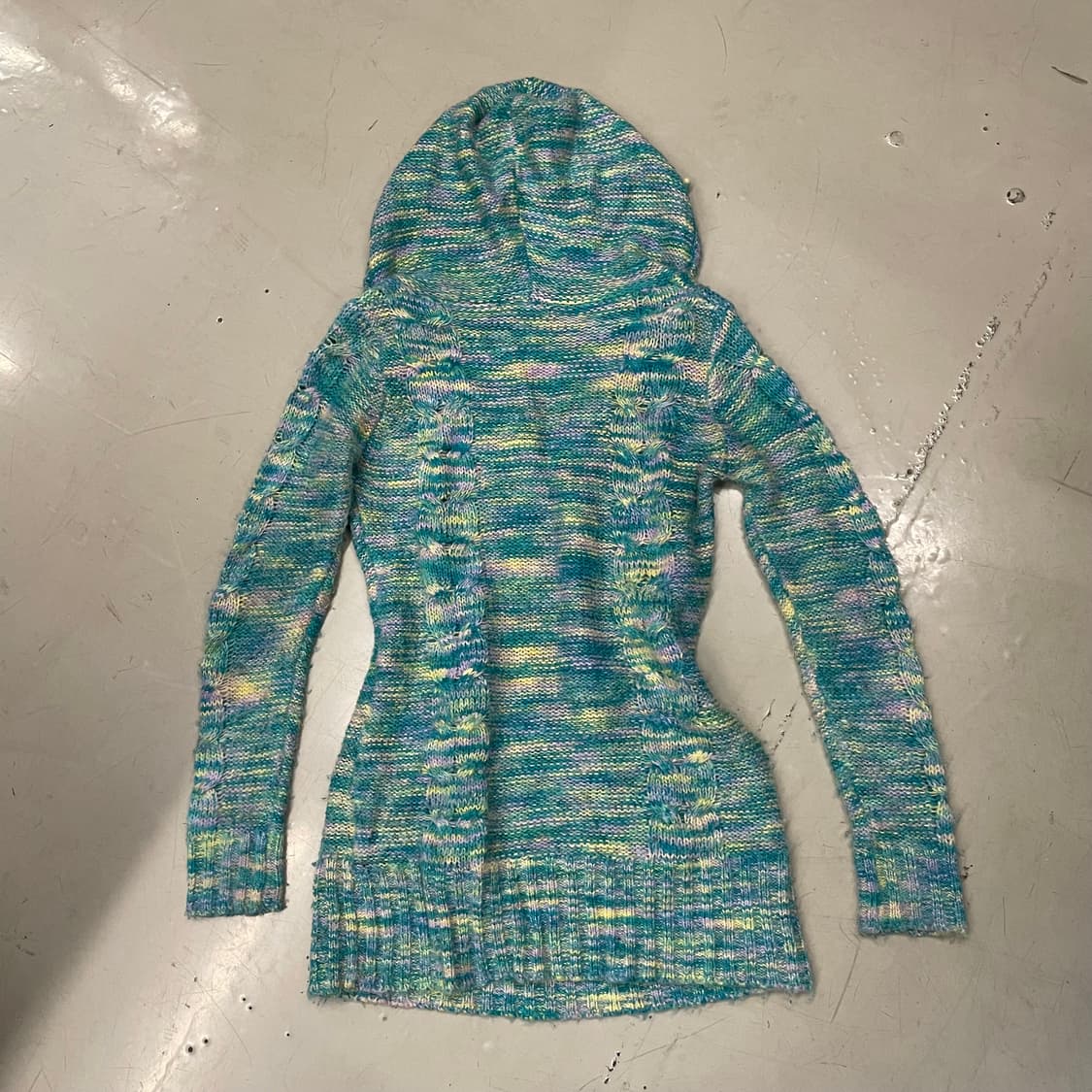 팝콘 니트 원피스 상품이미지2