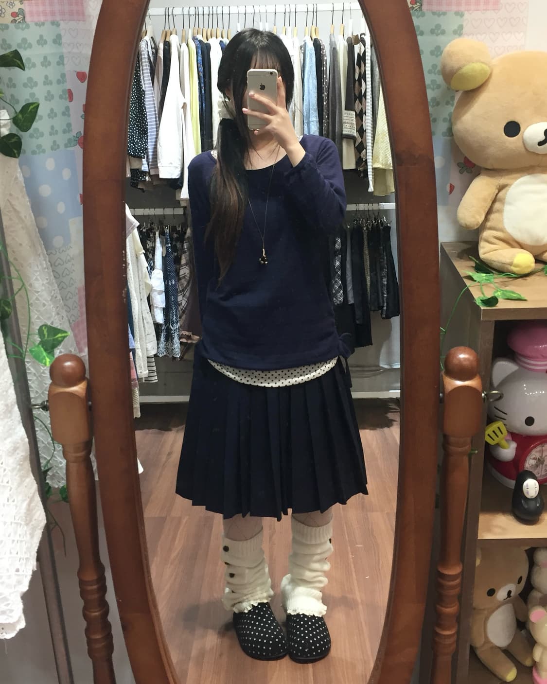  네이비 너드 모리 세트 🫐🐳 상품이미지1