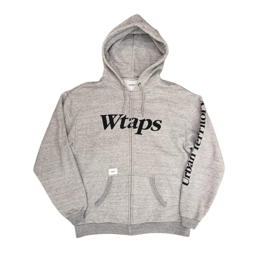 WTAPS 더블탭스 아카데미 집업 스웻셔츠 후드 집업 그레이 상품이미지1