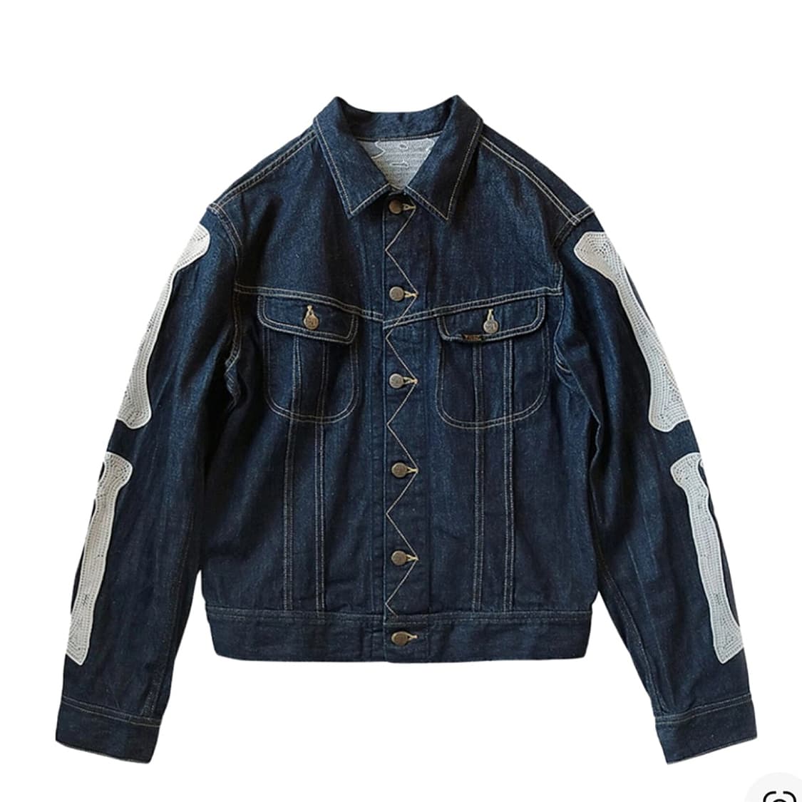 [46] 캐피탈 Kapital 본 데님 자켓 인디고 웨스터너 11.5온즈 상품이미지6