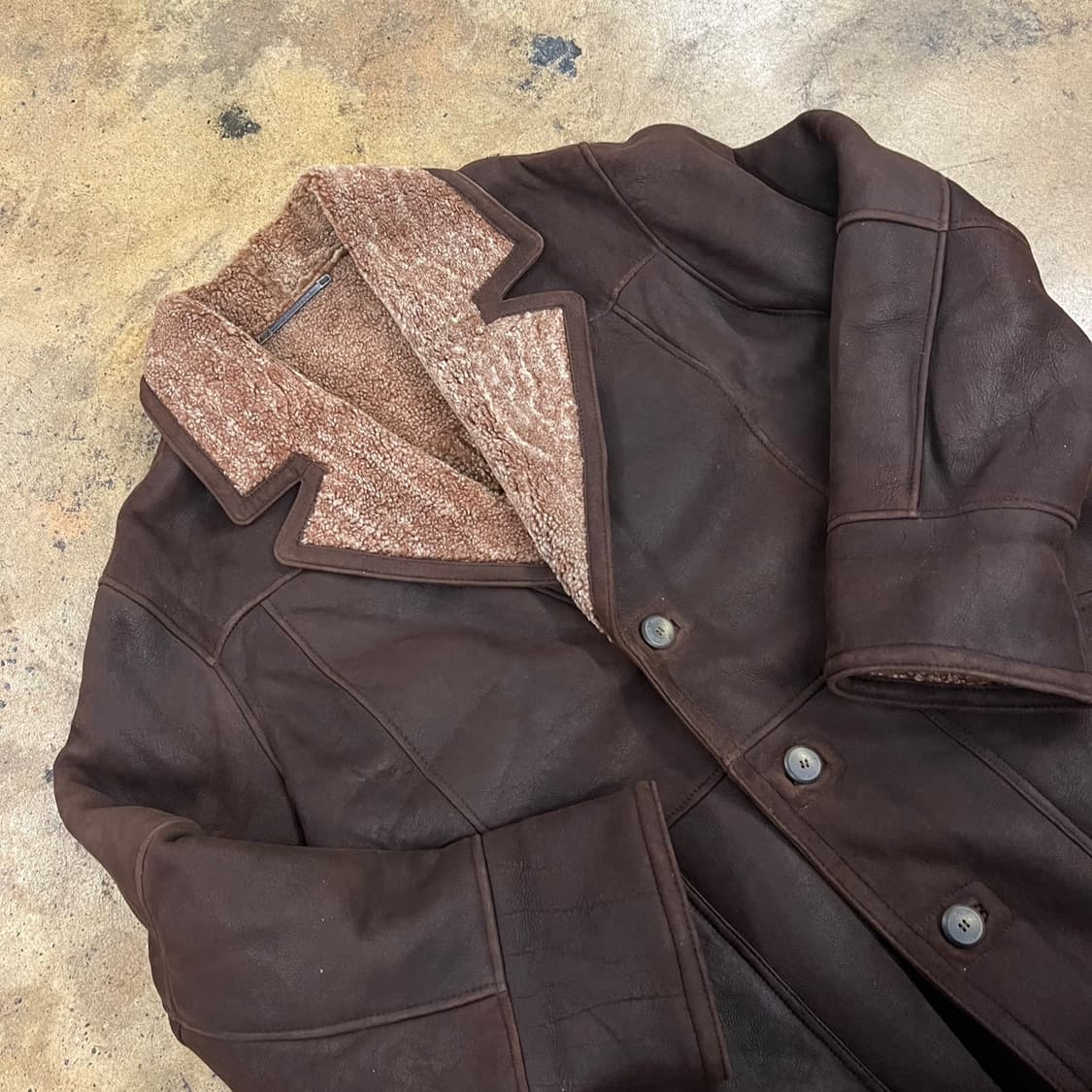 [정품] 진도 리얼레더 스웨이드 카코트 b19 상품이미지1