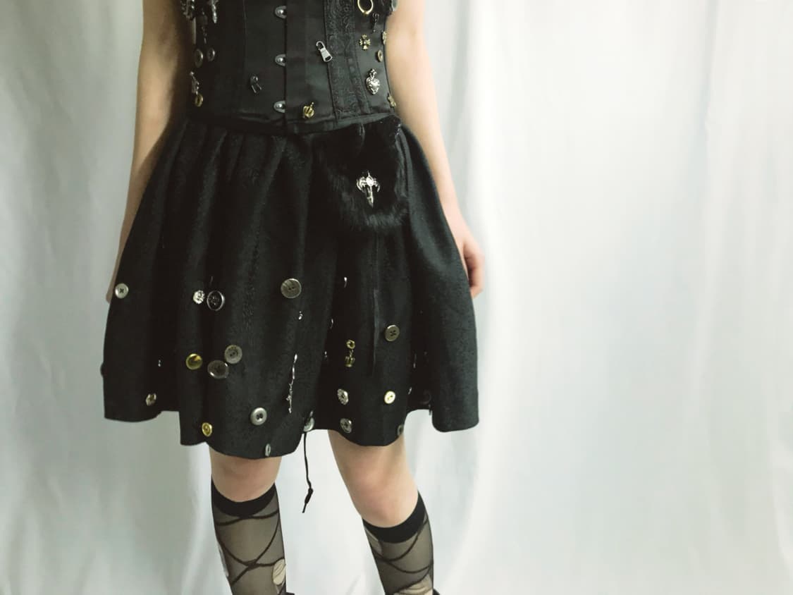 Custom)Cat-Ear/fur mouse tube onepiece 상품이미지7