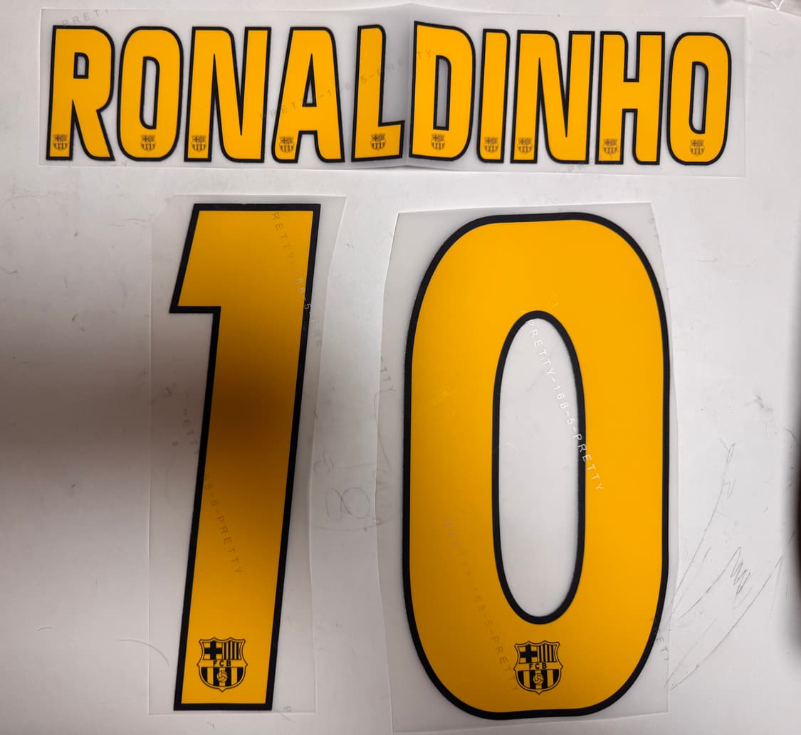 (정품) 05-06 바르셀로나 호나우지뉴 유니폼 상품이미지5