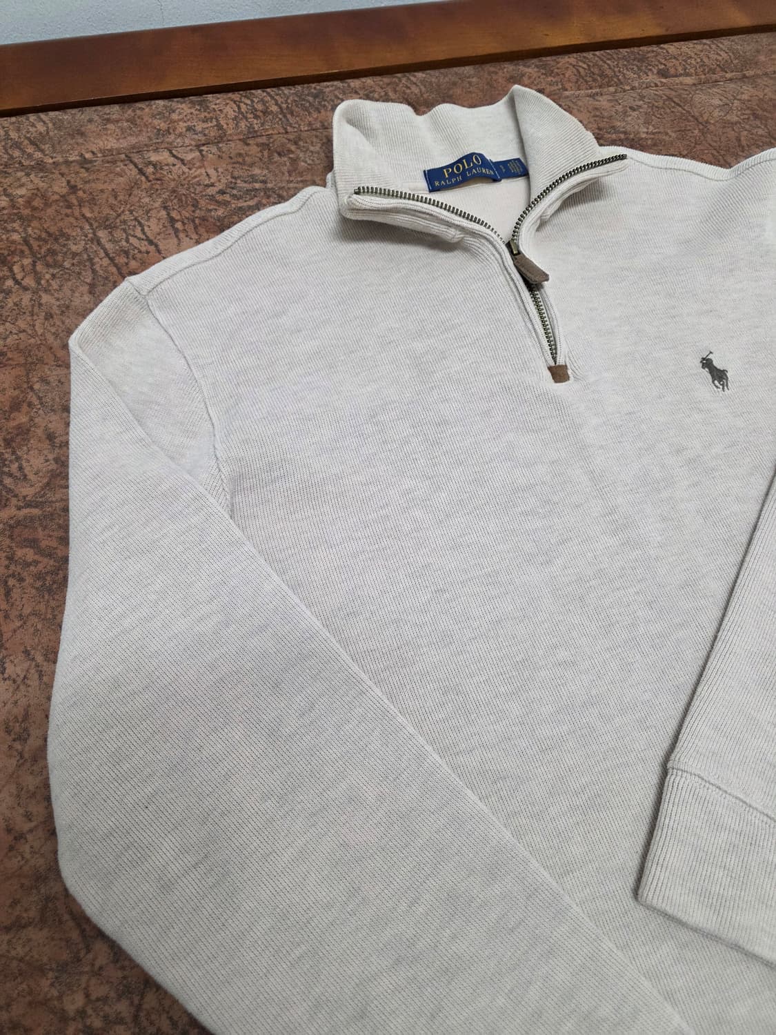 폴로랄프로렌 반집업 니트 S 상품이미지5