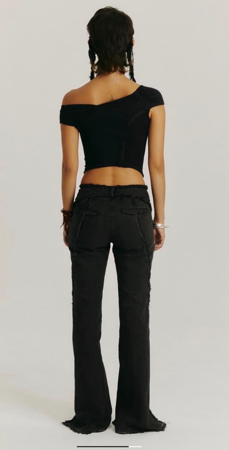 hyeinseo lowrise denim pants 혜인서 로우라이즈 상품이미지3