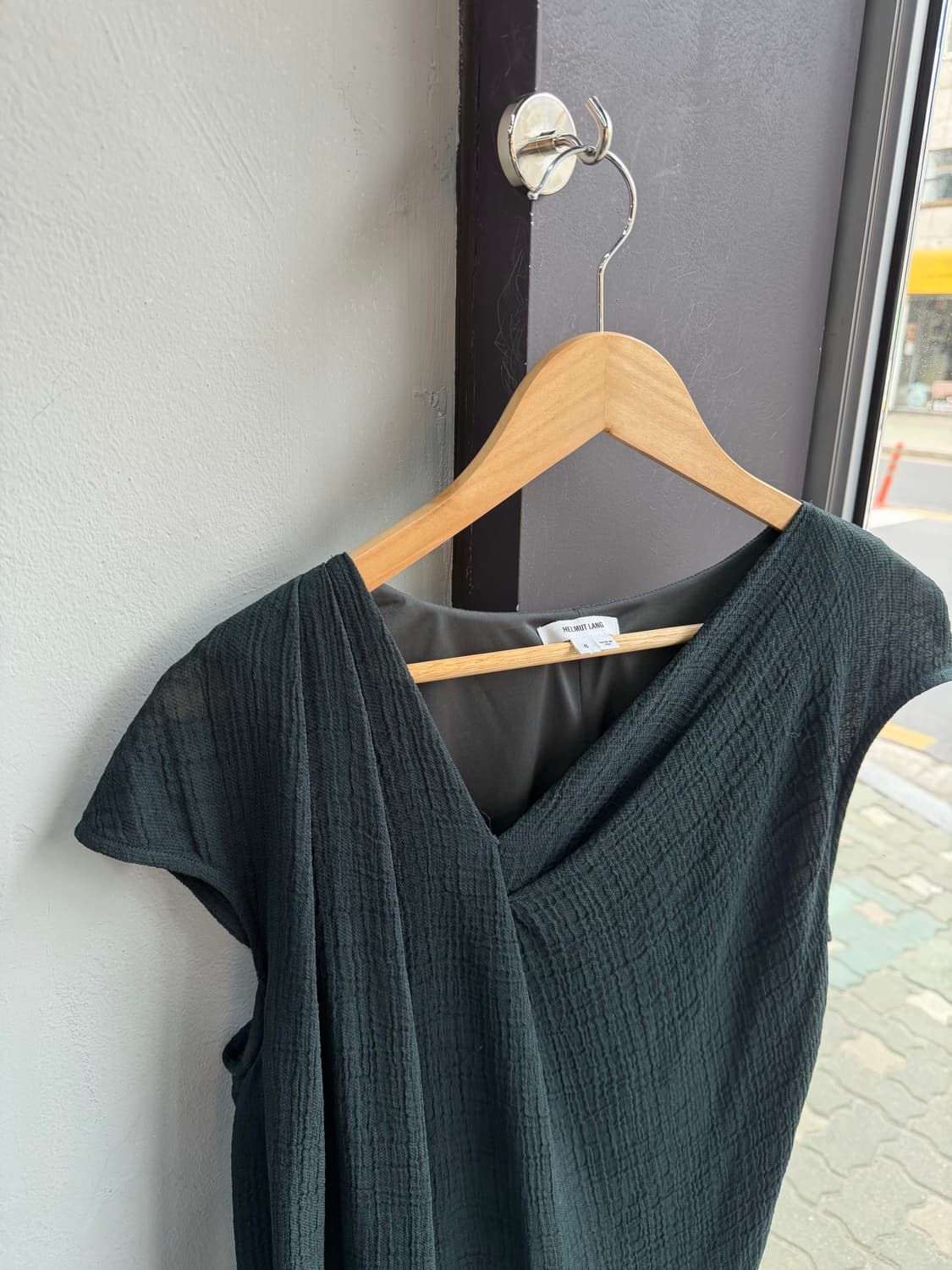 헬무트 랭 비대칭 드레이프 원피스 상품이미지6