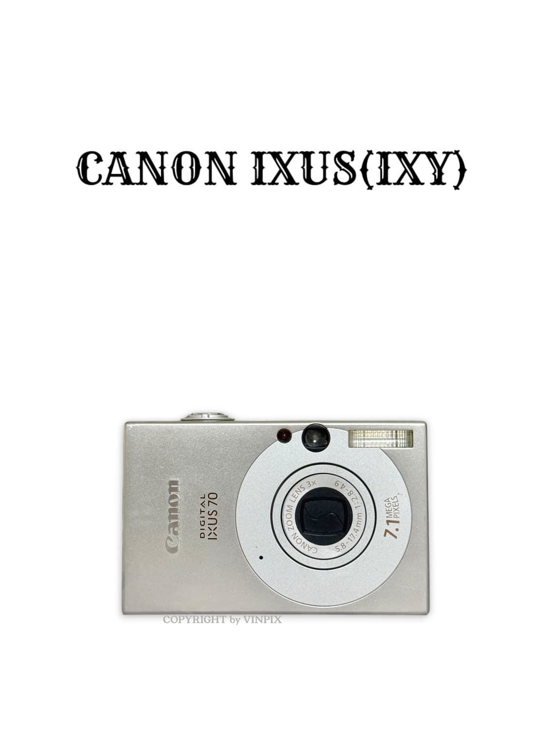 캐논 익서스 70(ixus 70) 디지털 카메라 디카 상품이미지1