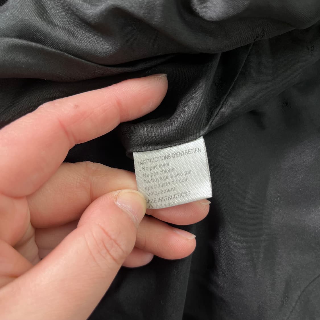 W 90 샤넬 부티크 90s 램스킨 가죽 자켓 상품이미지10