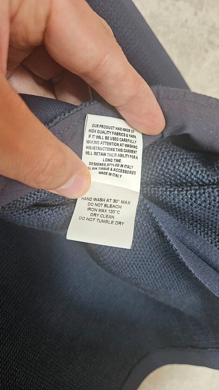 Hosio wool knitted hoodie jacket 2XL 상품이미지7