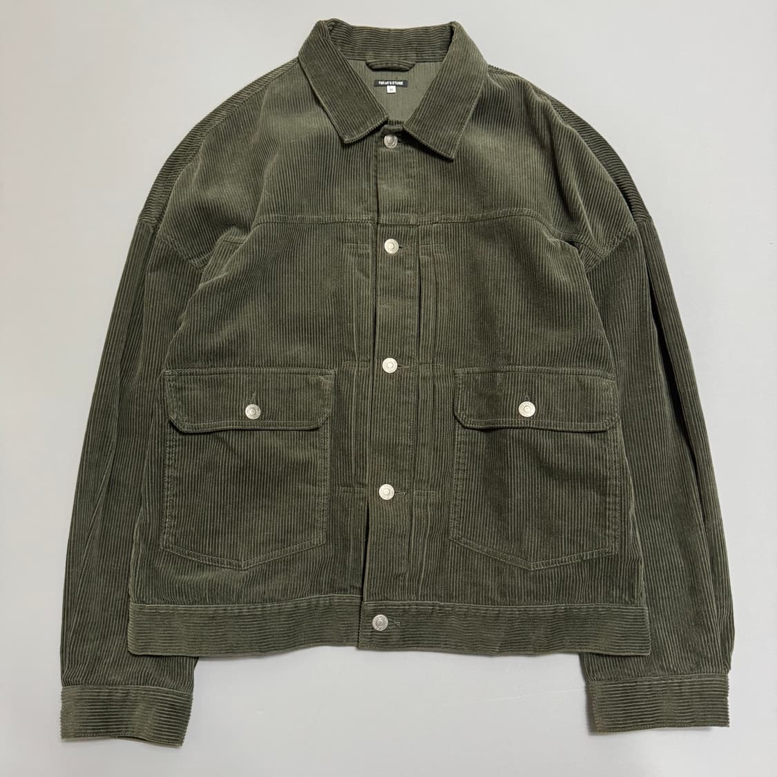 프릭스스토어(Freak's store) 올리브 코듀로이 쇼트 트러커 자켓 상품이미지5