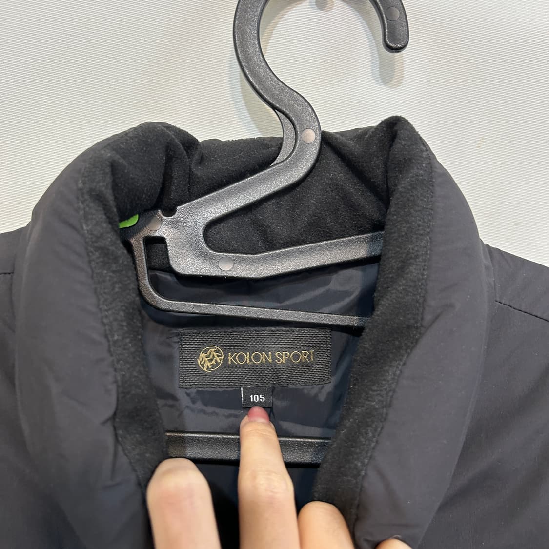 코오롱 남성 패딩조끼 105 상태최상  상품이미지2