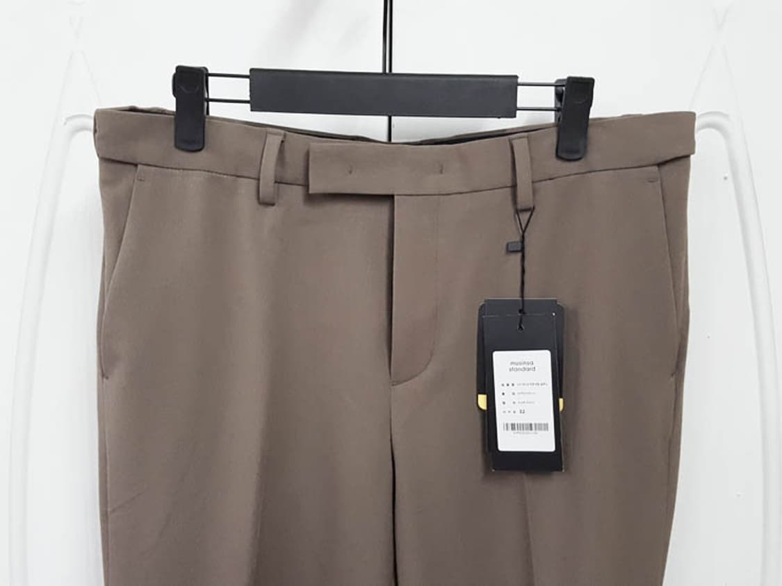 [새상품] 무신사스탠다드 남성 세미와이드 슬랙스 32 상품이미지2