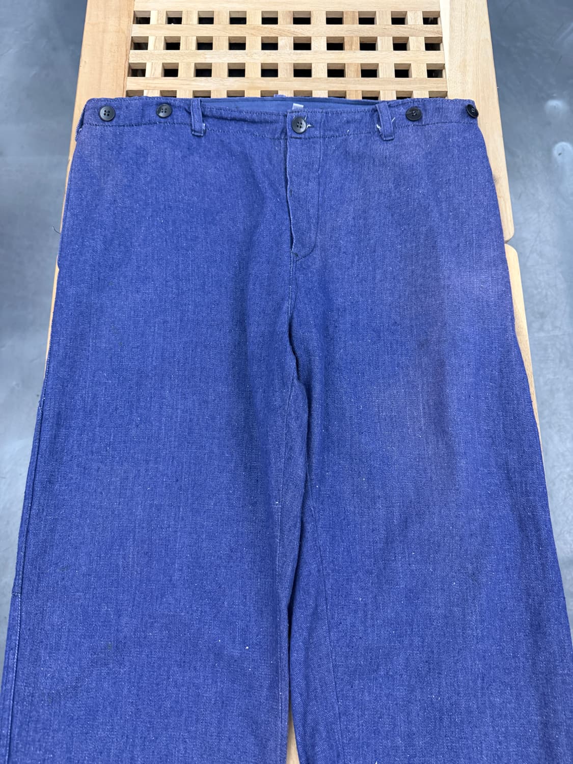 FADED DENIM OLD VINTAGE FRENCH 프렌치워크팬츠 상품이미지3