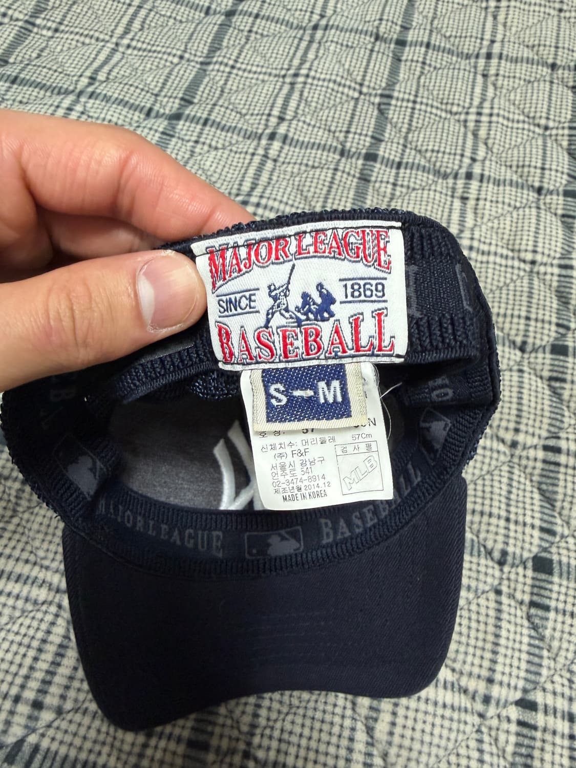 MLB 네이비 매쉬캡 57호 상품이미지3