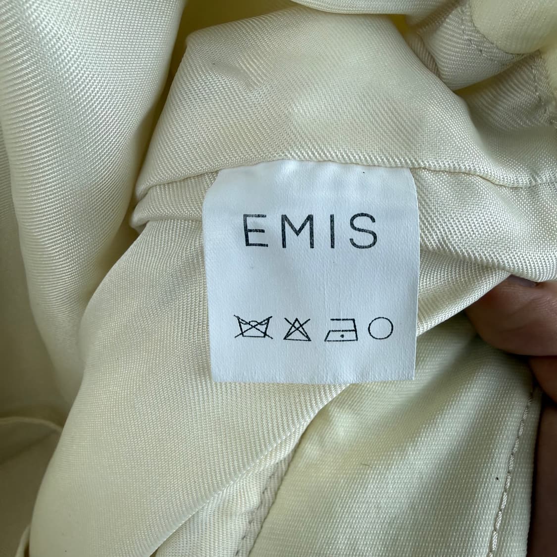 (OS) 이미스 와펜 패디드 숄더백 아이보리 상품이미지8