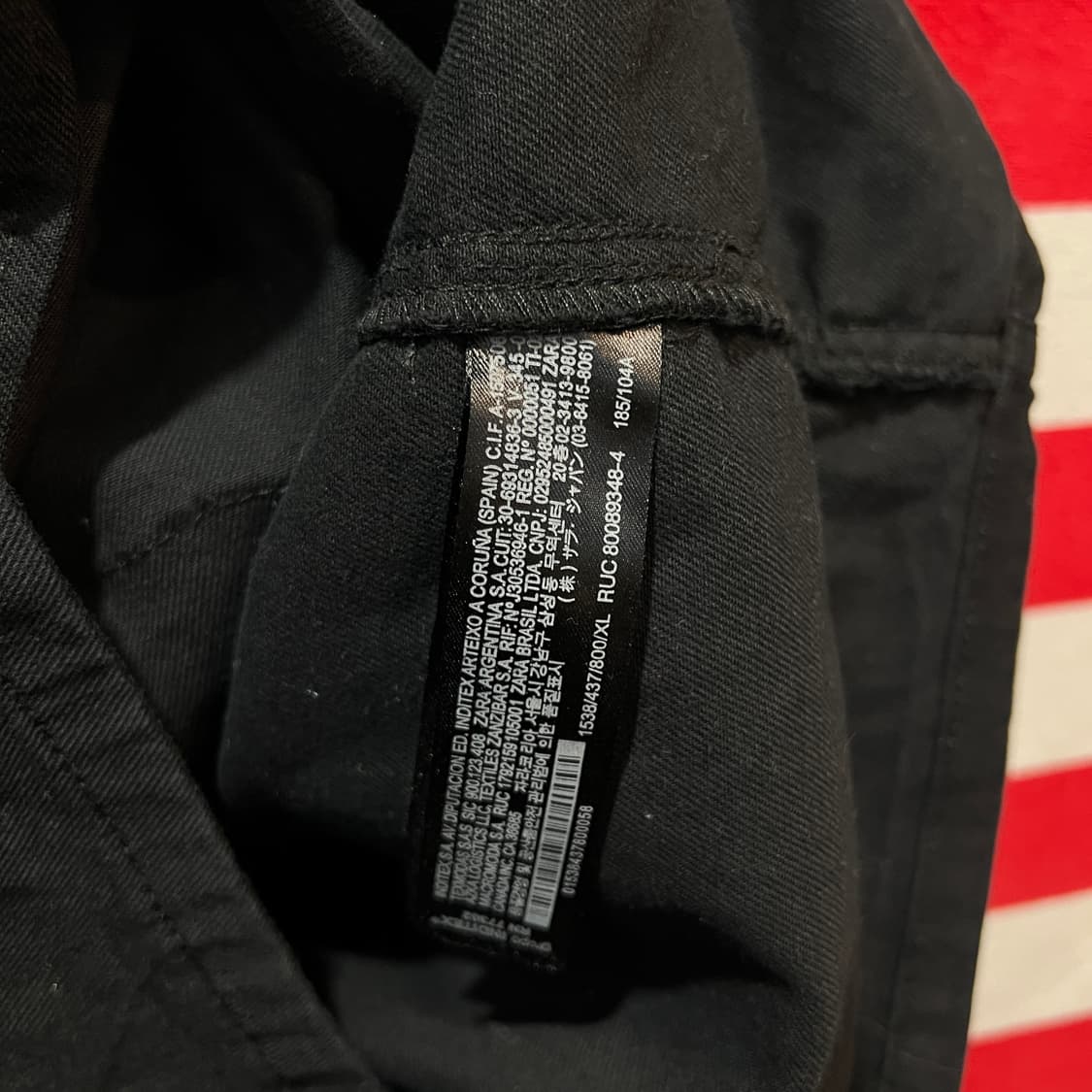 자라 블랙 포켓 자켓 상품이미지4