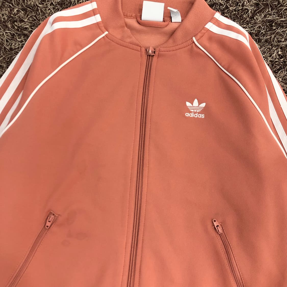 아디다스 딸기우유 핑크 슈퍼스타 져지 트랙탑 상품이미지2