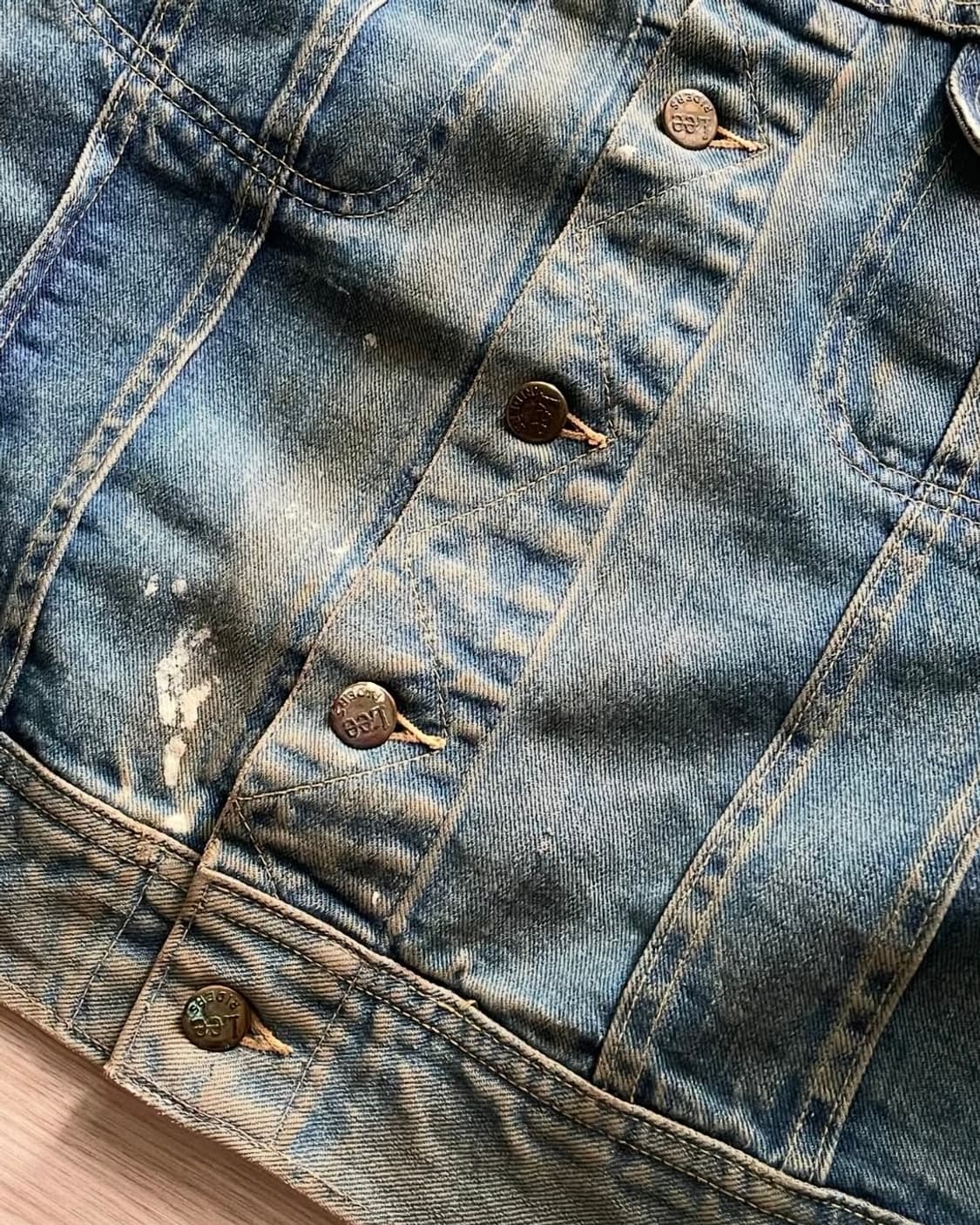 LEE 101-J 70s 리 빈티지 청자켓(42size) 상품이미지5