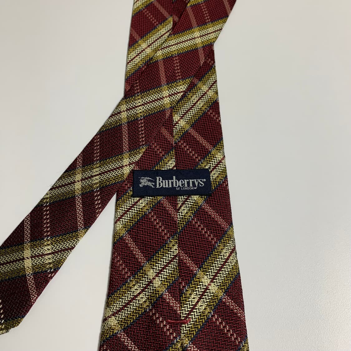 버버리(BURBERRY) 노바체크 명품넥타이 100실크 A등급 8.8cm 상품이미지5