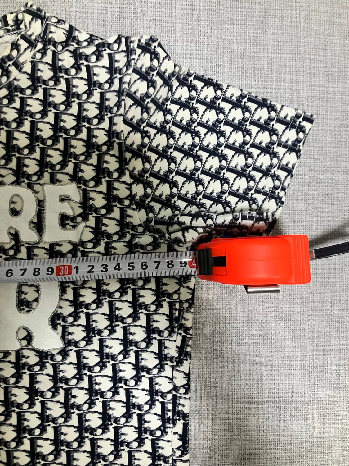 Dior 디올 오블리크 유니폼 반팔티셔츠 상품이미지3