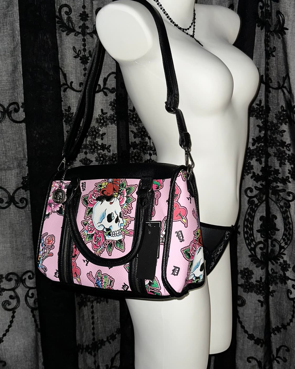 Vegan Leather Pink Bag (New with Tags) 상품이미지1