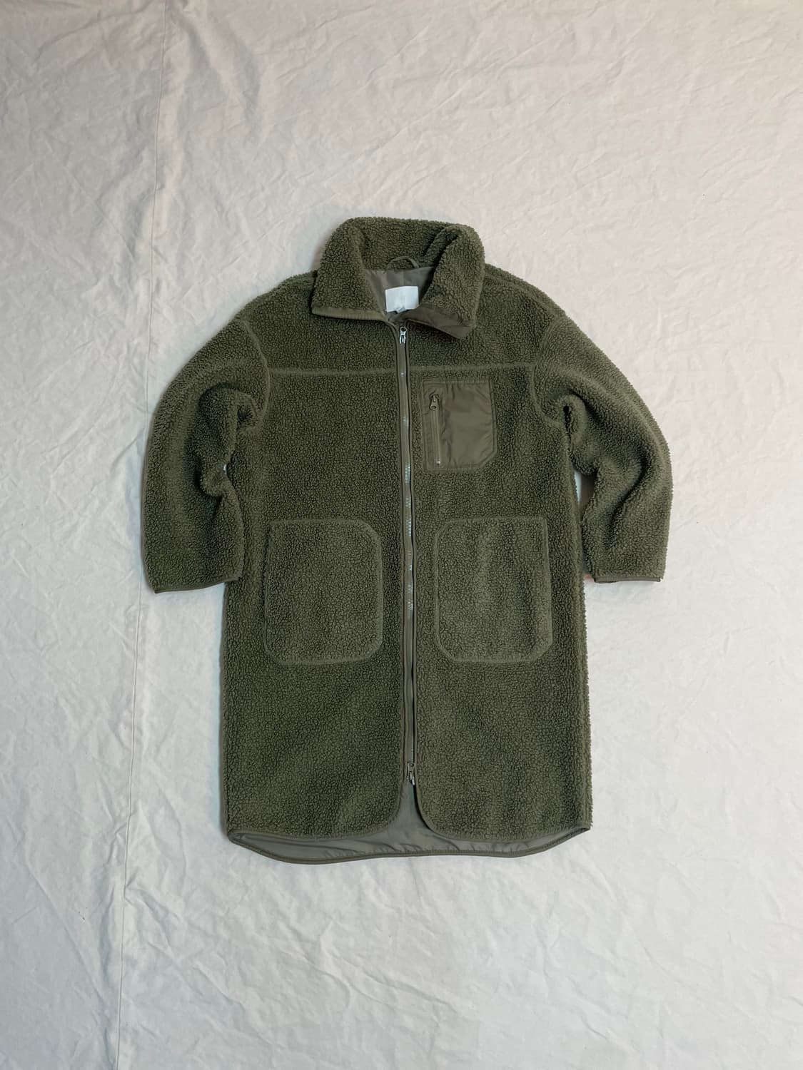 H&M 플리스 롱자켓 상품이미지1