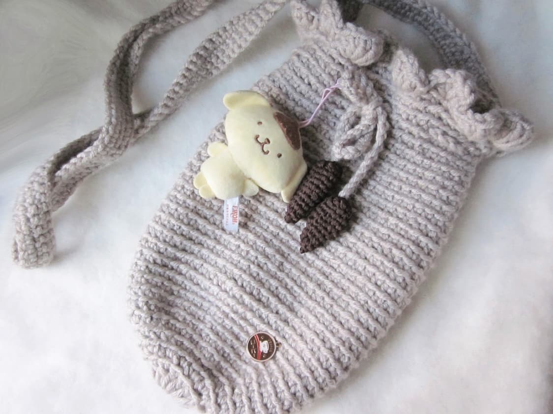 코코아코히 뜨개 핸드메이드 가방 상품이미지1