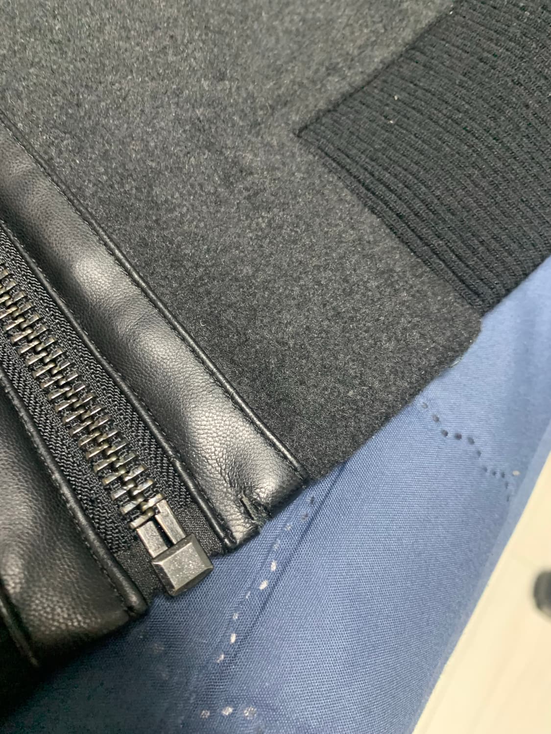 DKNY 쉐르파 카라 율 재킷 XL 상품이미지6