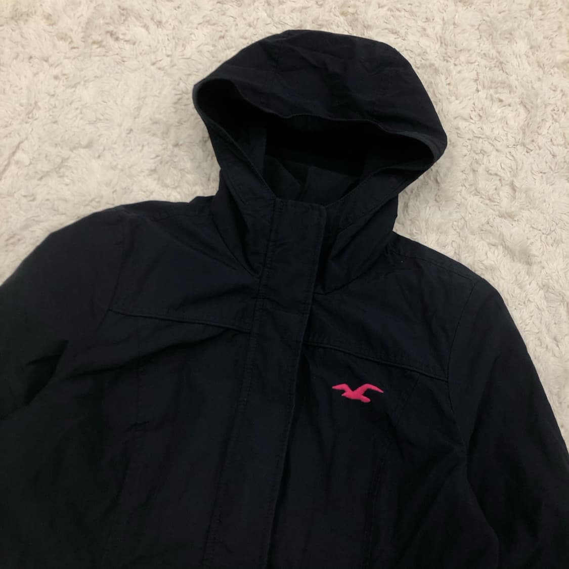 홀리스터 핑크로고 바람막이 자켓 상품이미지2