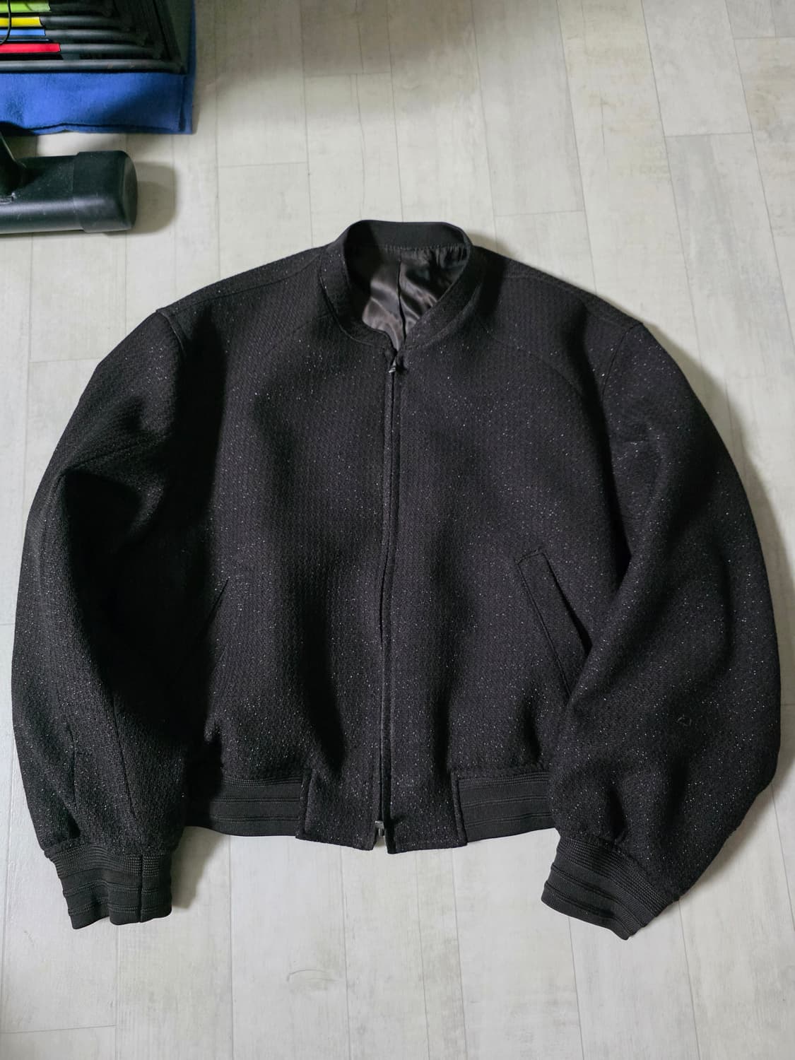 엘무드 프레스티지 트위드 봄버 44 상품이미지3