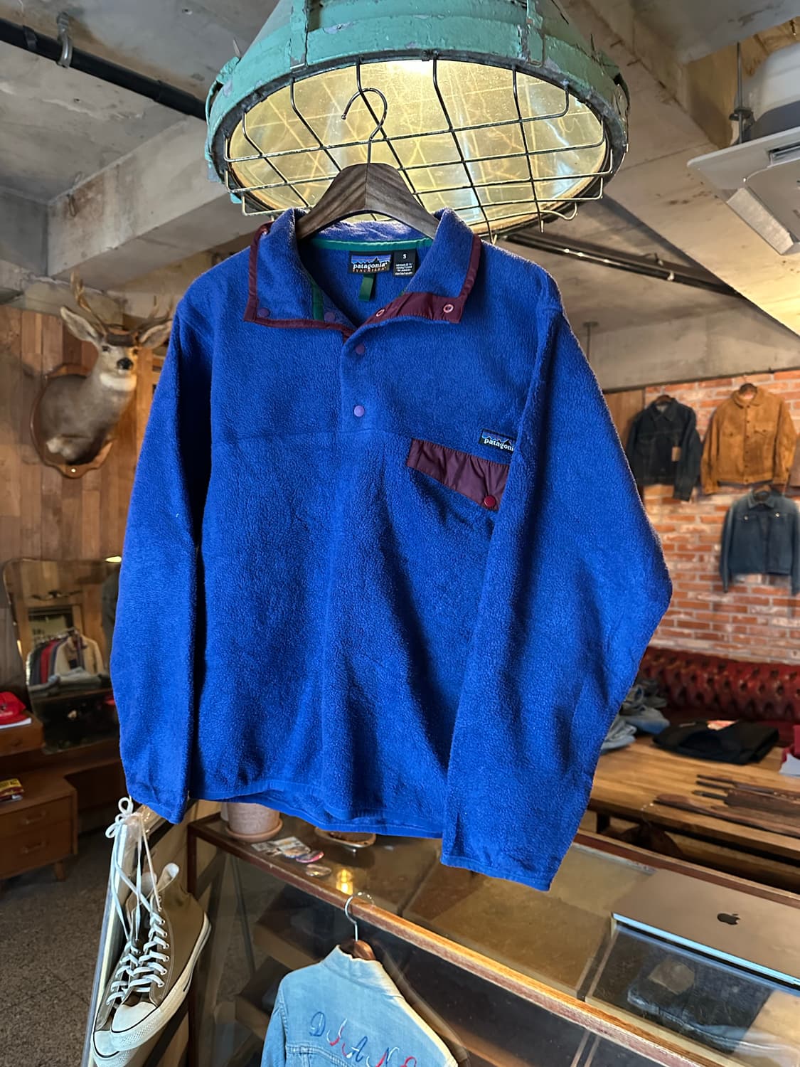 빈티지 파타고니아 신칠라 플리스 스냅티 상품이미지1
