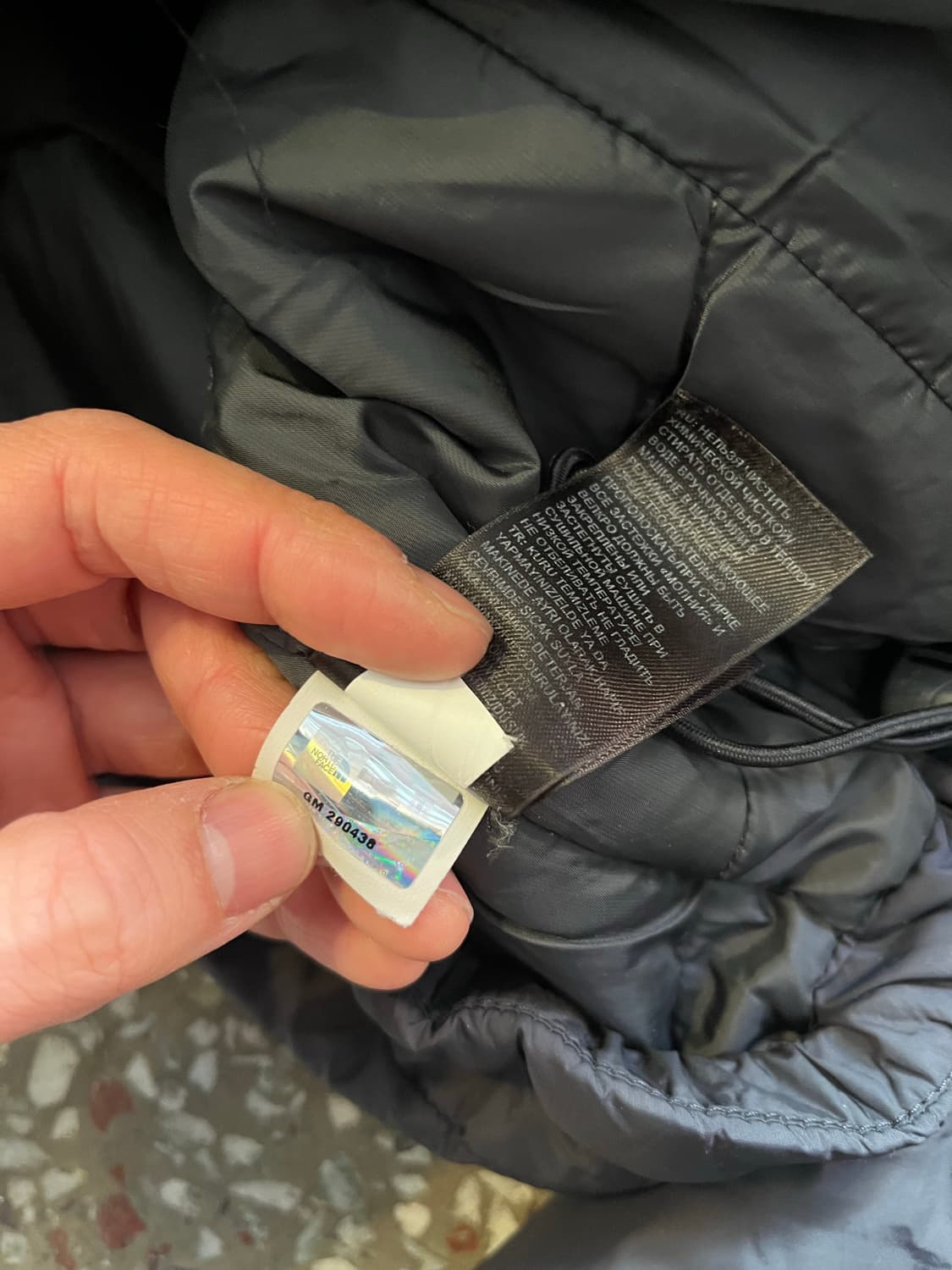 노스페이스 2way 후드 경량패딩  상품이미지8